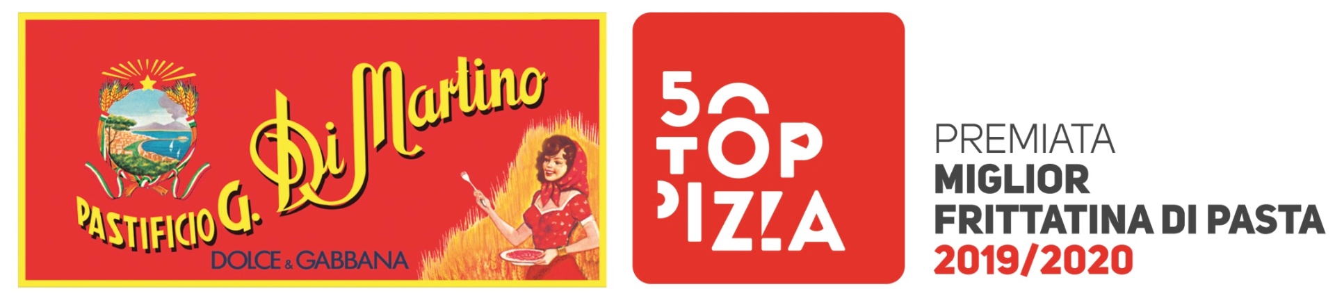 Premio Miglior Frittatina di Pasta 2019/2020 - 50 Top Pizza - Pastificio Di Martino